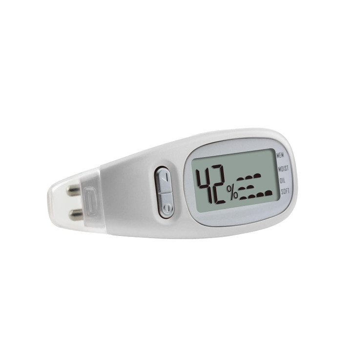 Shqymblt Portable Digital Facial Moisture Tester Skin Analyzer Facial Hydration Corneometer Skin Hydration Meter Water Oil Tester For Face