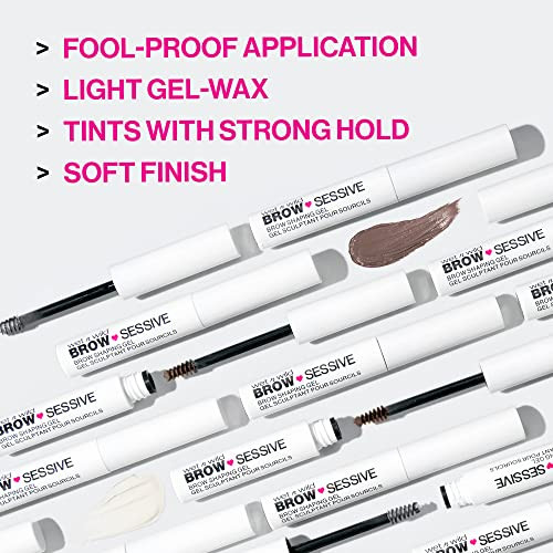 Wet N Wild Brow Sessive Eyebrow Shaping Makeup Gel Brown