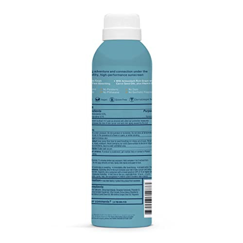 Bare Republic Clearscreen Sunscreen Spf 50 Sunblock Spray Water Resistant With An Invisible Finish 6 Fl Oz