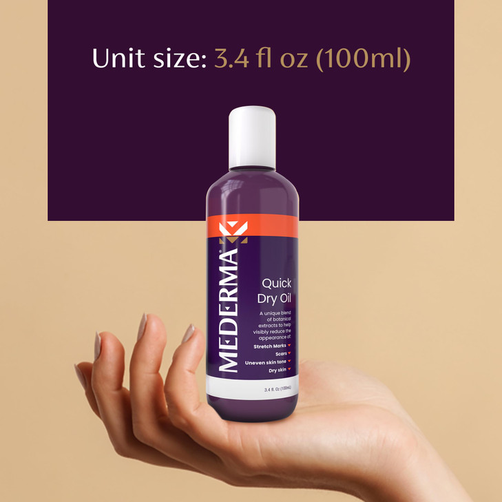 Mederma Quick Dry Oil Scar And Stretch Mark Treatment Fast Absorbing