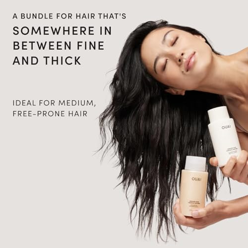 Ouai Medium Hair Shampoo And Conditioner Set 10 Fl Oz