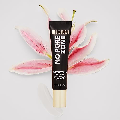 Milani Face Primer For Makeup No Pore Zone Mattifying Primer 1.0 Fl. Oz