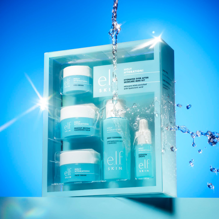E.L.F. Skin Holy Hydration Hydrated Ever After Skincare Mini Kit Travel