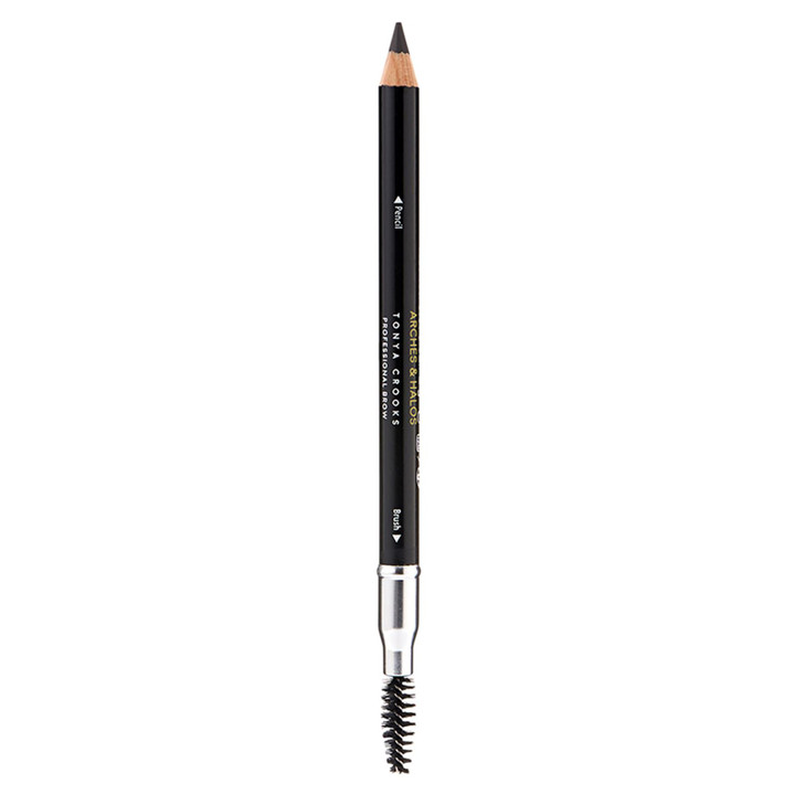 Arches And Halos Precision Brow Shaping Pencil Dual Ended Wood Pencil Buildable Pigmented Precise Brow Color Vegan And Cruelty Free Makeup