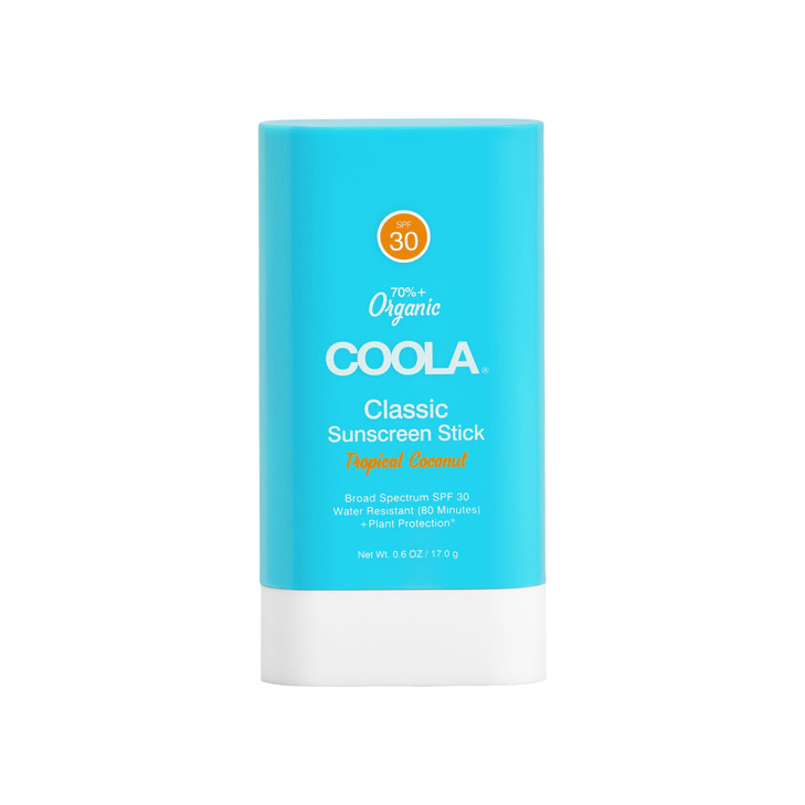 Coola Face Sunscreen Stick Spf 30 Tropical Coconut Scented 0.15 Oz