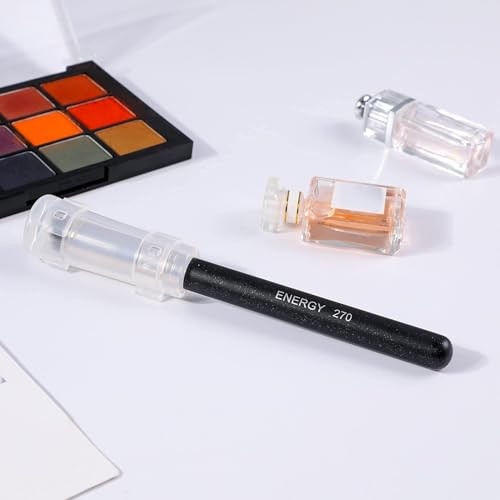 Energy Concealer Brush Under Eye Mini Angled Flat Top Kabuki Nose Contour Brush For Concealing Blending Setting Buffing With Powder Liquid