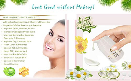 Chamomile Buttercream Best Anti Wrinkle Cream And Anti Aging Face Cream For Sensitive Skin Helps To Repair Wrinkles And Purify Skin Made In