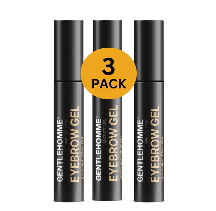 Gentlehomme Eyebrow Gel Men S Clear Brow Gel Long Lasting Invisible Hold Shape Define Hold And Set Eyebrows Liquid Gel And Brush Applicator