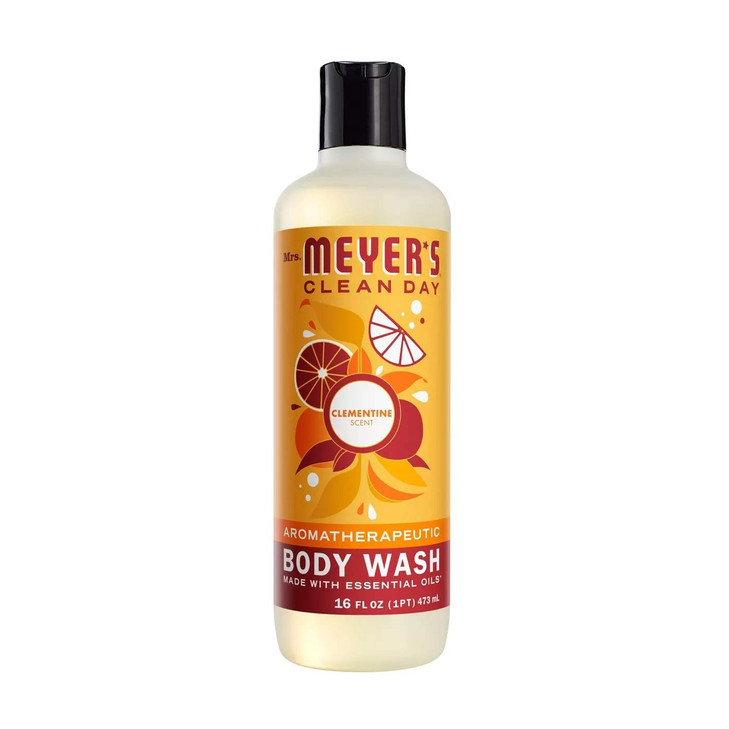 Mrs. Meyer S Clean Day Body Wash Clementine 16 Oz