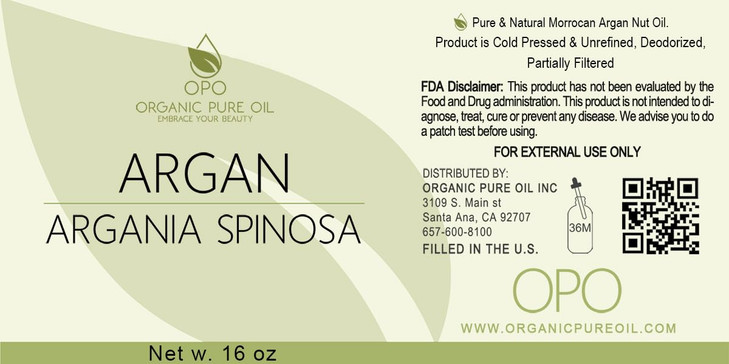 Deodorized Argan Oil 16 Oz Pure Morocco Partially Filtered Unscented Non Gmo Vegan Bulk Carrier Oil For Skin Hair Face Body Hydrating