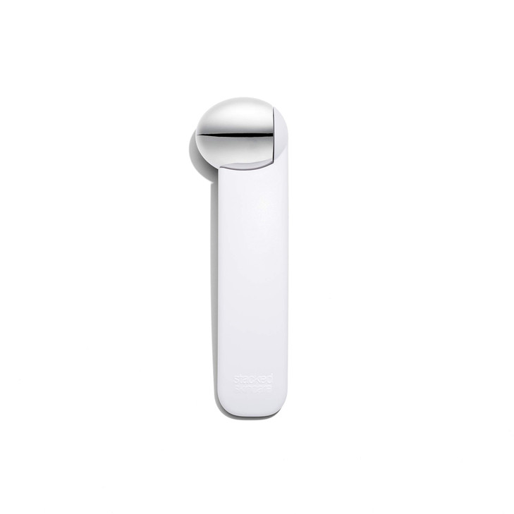 Stackedskincare Ice Roller For Face And Eyes Cooling Stainless Steel
