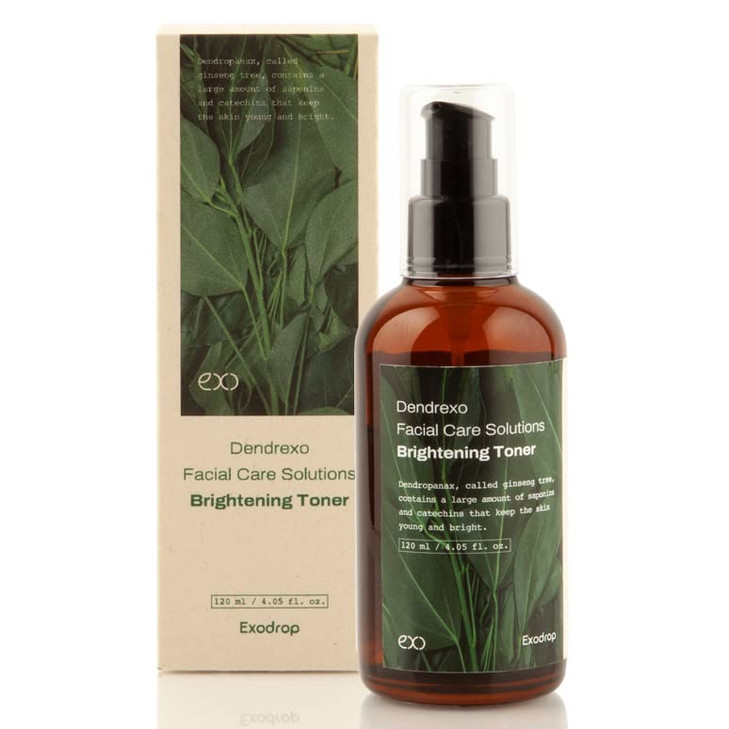 Exodrop Patented Plant Exosome Hydrating Essence Toner 4.05 Fl Oz Korean Glass Skin Facial Toner Dendropanax Exosome Soothing And Moisture