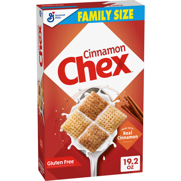 Cinnamon Chex Breakfast Cereal Holiday Chex Mix Ingredient Family Size