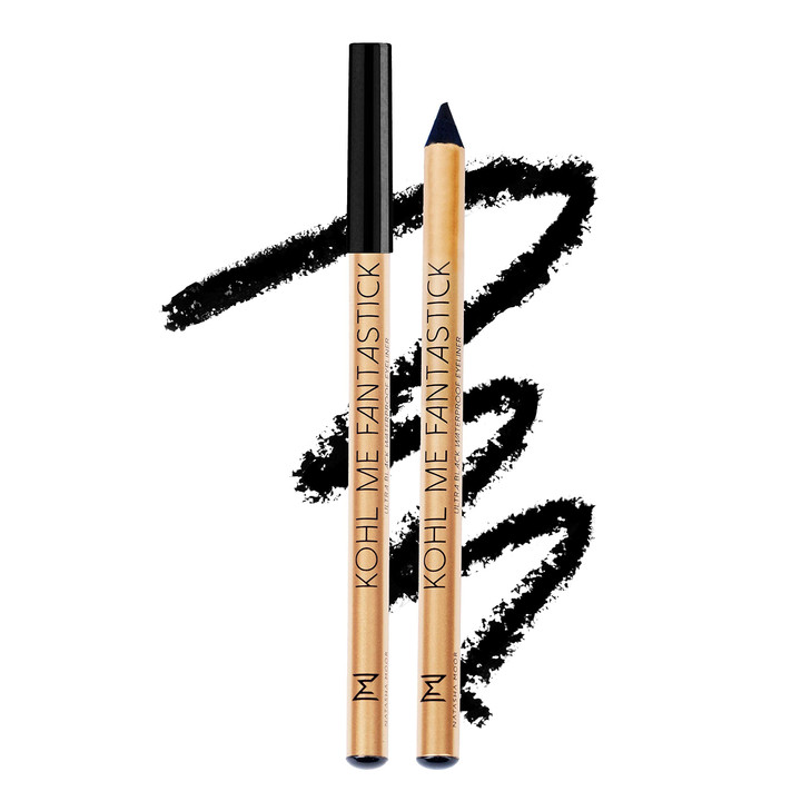 Natasha Moor Kohl Me Fantastick Ultra Black Eyeliner Pencil One Glide Wonder Waterproof And Smudge Proof Jet Black Smooth Application And