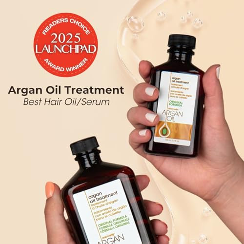 One n Only Argan Oil Hair Treatment - Lightweight & Hydrating Hair Oil for Natural, Wigs & Extensions - Shine Enhancing, Heat Protectant & Frizz Cont