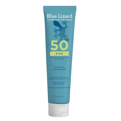 Blue Lizard Mineral Spf 50 Kids Sunscreen Lotion 100 Percent Mineral 5 Fl Oz