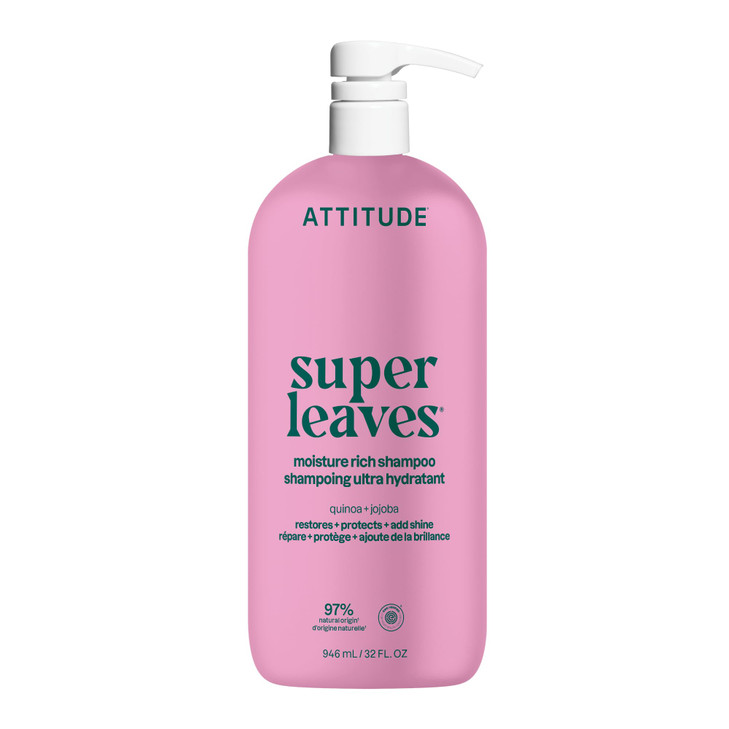 Attitude Hydrating Shampoo For Very Dry Hair Ewg Verified 32 Fl Oz