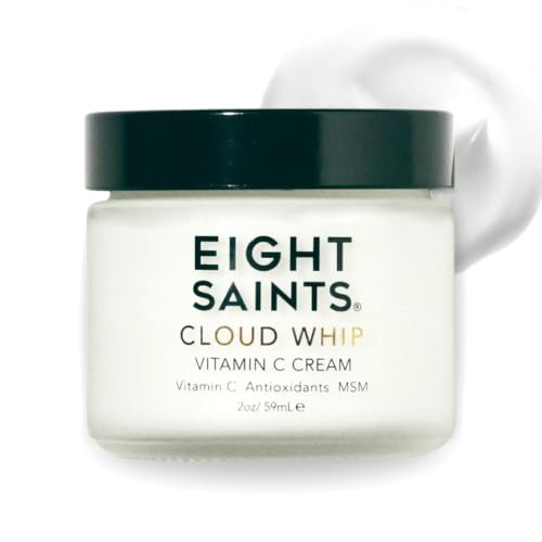 Eight Saints Skincare Cloud Whip Vitamin C Face Moisturizer Day Cream For Women Anti Aging Cream To Reduce Fine Lines And Wrinkles With