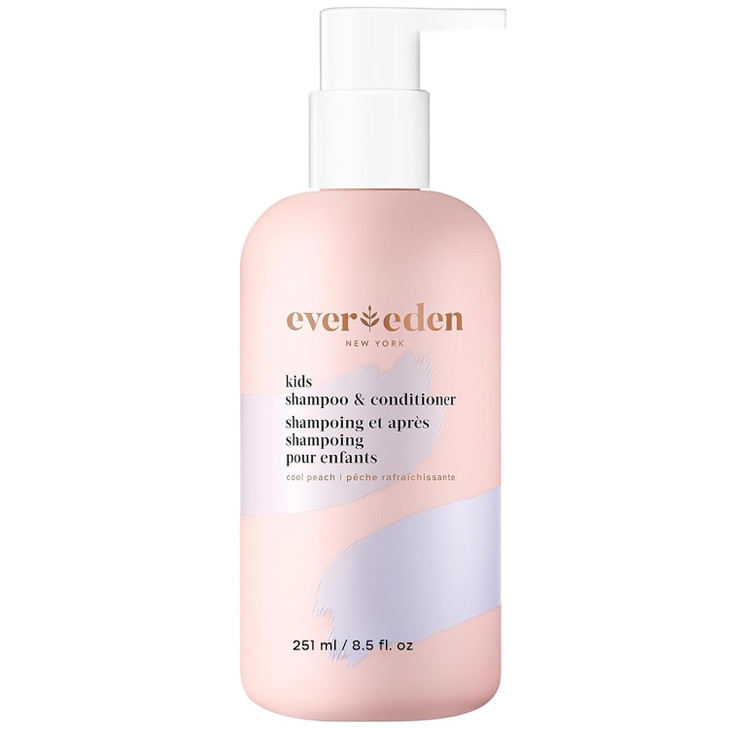 Evereden Kids 2 In 1 Shampoo And Conditioner Dermatologist Tested Ages 3 Plus