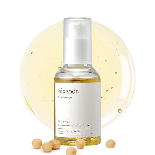 Mixsoon Bean Essence Korean Skin Care Gentle Aha Exfoliating Essence For Glass Skin Glow Hydrating Face Serum With Fermented Bean Smooth