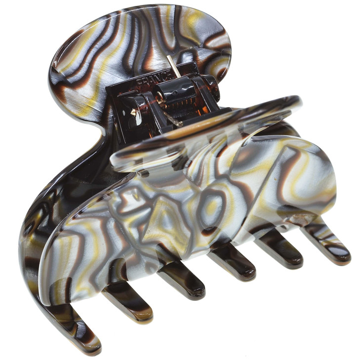 Camila Paris Cp3061 French Hair Clips For Women 2 Small Claw Clip Onyx