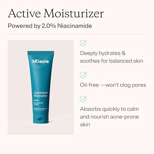 Mdacne Facial Moisturizer With 2 Percent Niacinamide