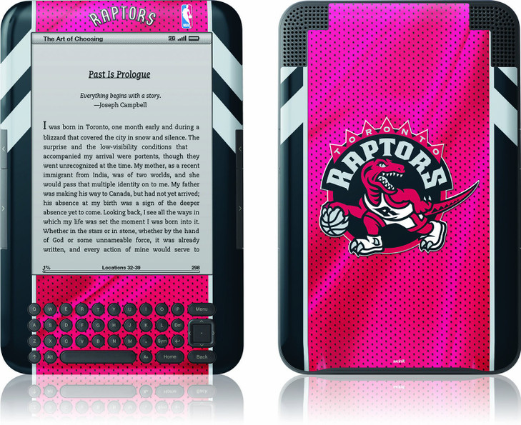 Skinit Kindle Skin (Fits Kindle Keyboard), Toronto Raptors