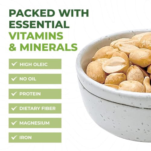 Beyond Nature Dry Roasted Peanuts Unsalted 2 Pound 32 Oz Vacuum Sealed Non Gmo No Oil And No Salt Low Carb Keto Friendly And Vegan Snack