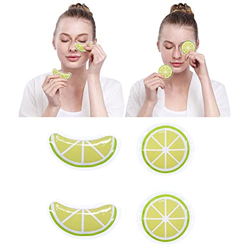 Znöcuetöd Gel Ice Pack Reusable Cooling Eye Pads And Under Eye Patches