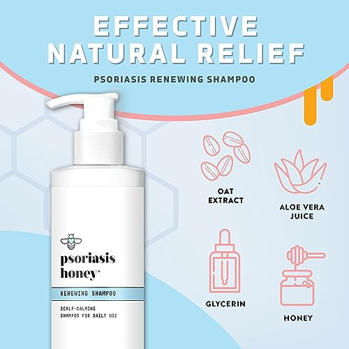 Psoriasis Honey Renewing Shampoo Itchy And Dry Scalp Treatment 8Oz