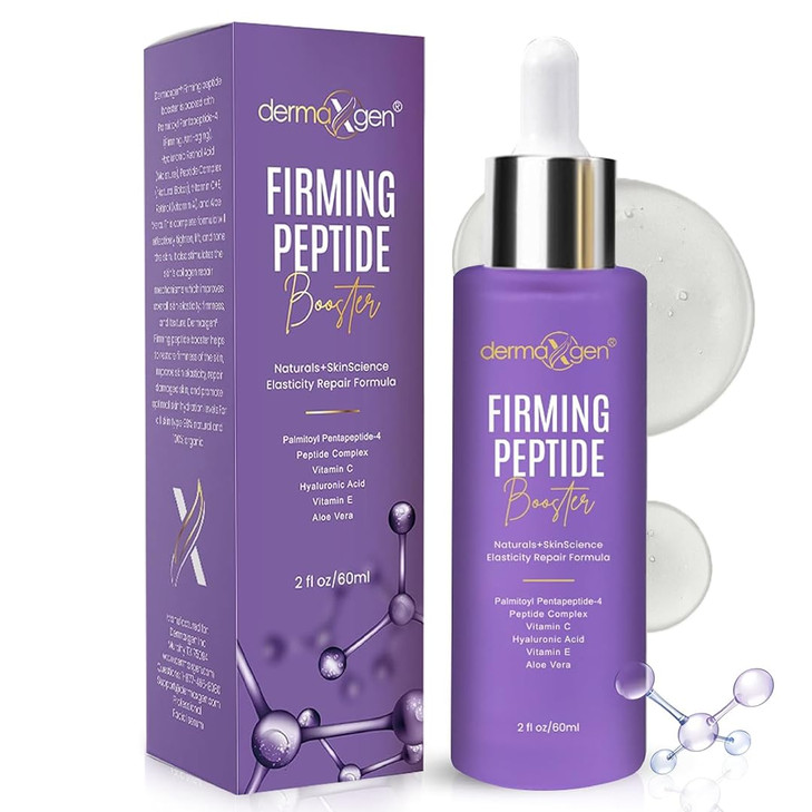 Dermaxgen Peptide Complex Serum Plus Matrixyl 3000 Organic Hyaluronic Powerful Triple Combination Serum Anti Aging And Wrinkles Heals And