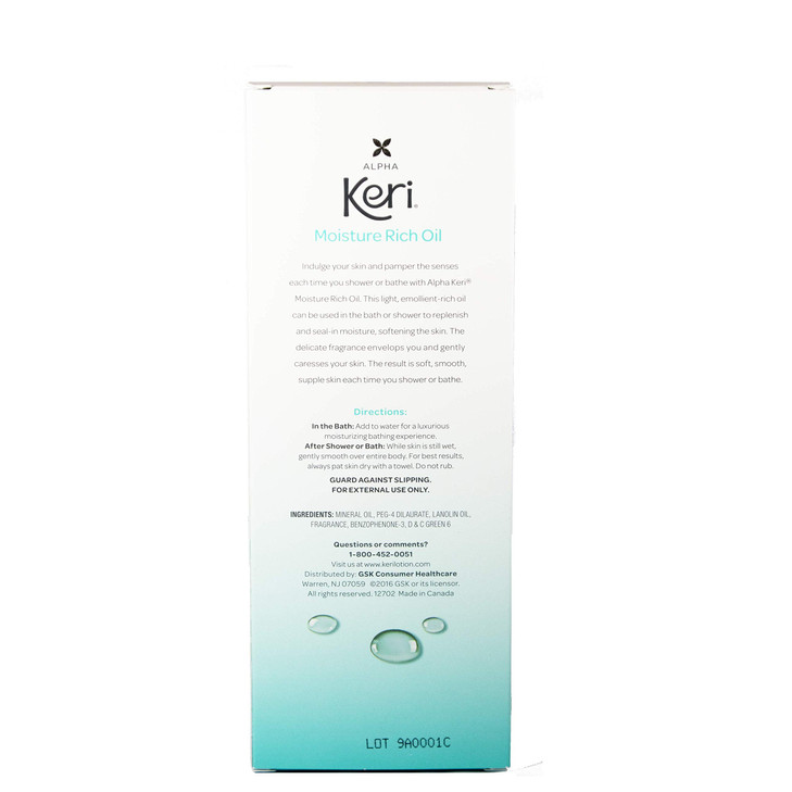 Keri Moisturizing Shower And Bath Oil 16 Fl Oz