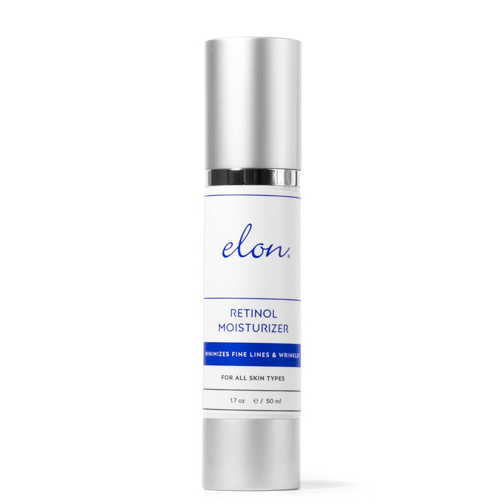 Elon Retinol Moisturizer Cream For Face Hyaluronic Acid Moisturizer 1.7 Oz Anti Aging Skin Care Products To Minimize Fine Lines And Wrinkles