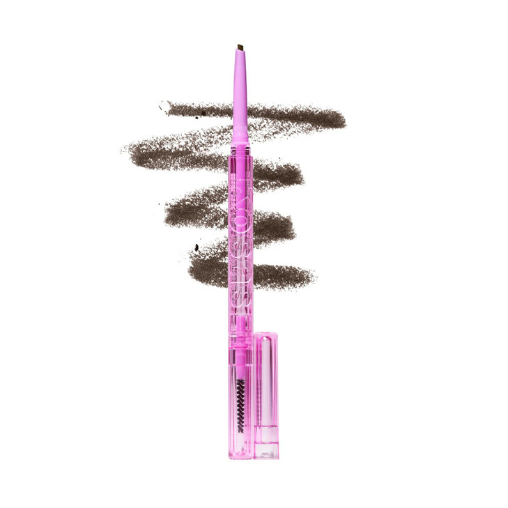 Kosas Brow Pop Eyebrow Pencil With Spoolie Dark Brown