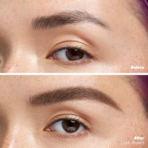 Kosas Brow Pop Eyebrow Pencil With Spoolie Dark Brown