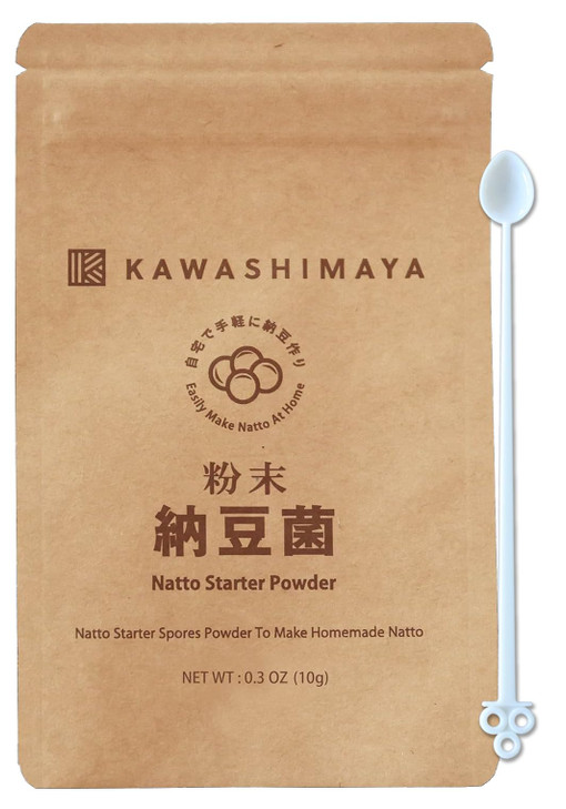 Kawashimaya Natto Starter Spores Powder 0.1Oz 3G For 22 66Lbs Natto