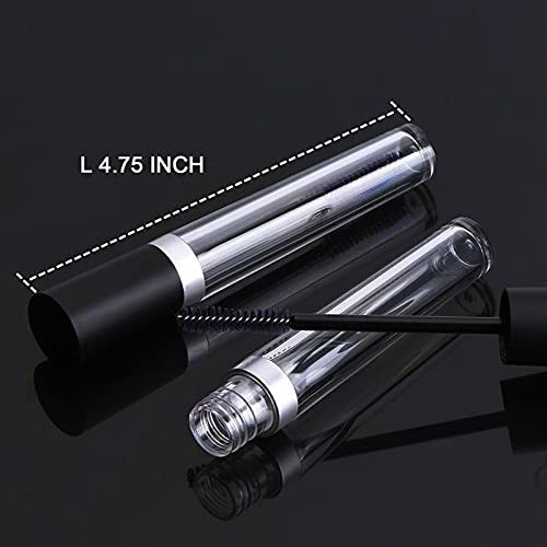 Ideal Swan 8Ml Empty Eyelash Mascara Tube And 7Ml Empty Eyeliner Tube 4Pcs