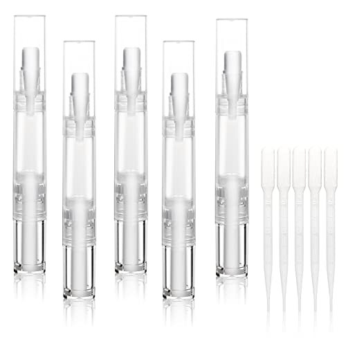 Upzigs Empty Cuticle Oil Pen 5Ml 5 Pack