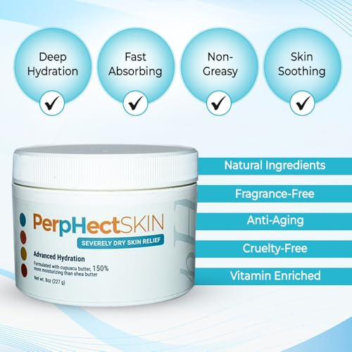 Severely Dry Skin Relief Cream With Cupuau Butter And Shea Butter Advanced Hydration Fast Absorbing Non Greasy Formula Body And Face