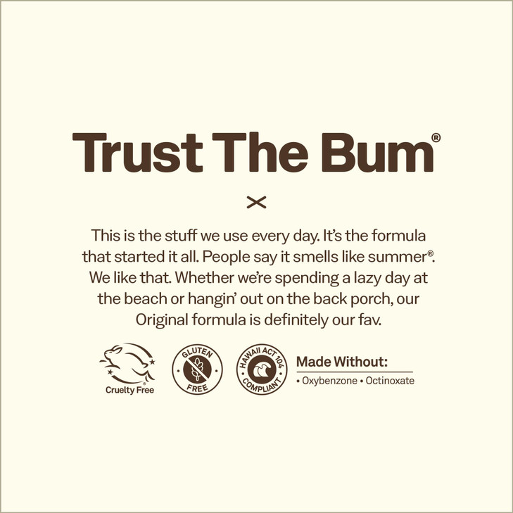 Sun Bum Original SPF 30 Face Stick Sunscreen - Water-Resistant Broad Spectrum Facial Sunscreen with Vitamin E - Hawaii 104 Act Compliant (Without Oct