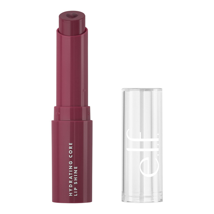 E.L.F. Hydrating Core Lip Shine With Shea Butter And Vitamin E Tinted Lip Balm For A Smooth Glossy Finish And Long Lasting Moisture