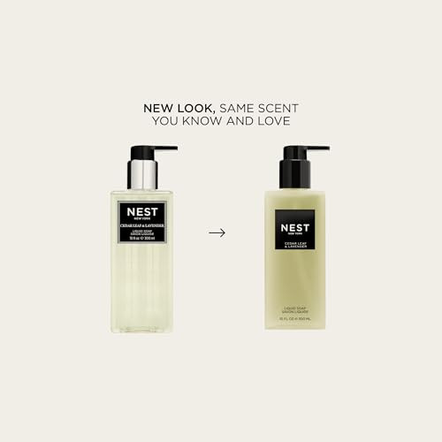 Nest New York Liquid Soap Cedar Leaf And Lavender 10 Fl Oz Cleanses And Nourishes Skin Approx.