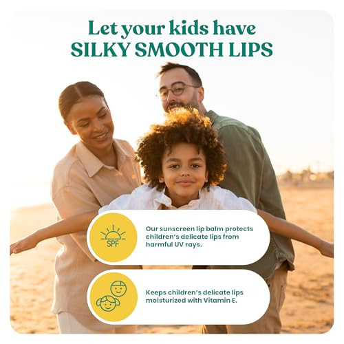 Rubber Ducky Lip Sunscreen Spf 44 Kids Vegan Lip Balm With Vitamin E Uv Protection Water Resistant Untinted Vanilla Flavor Broad Spectrum