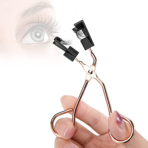 Indkopva Magnetic Eyelashes Applicator Helper Tool Magnetic False Eyelashes Clip Easily Apply Magnetic Eyelash Curler Partner Without