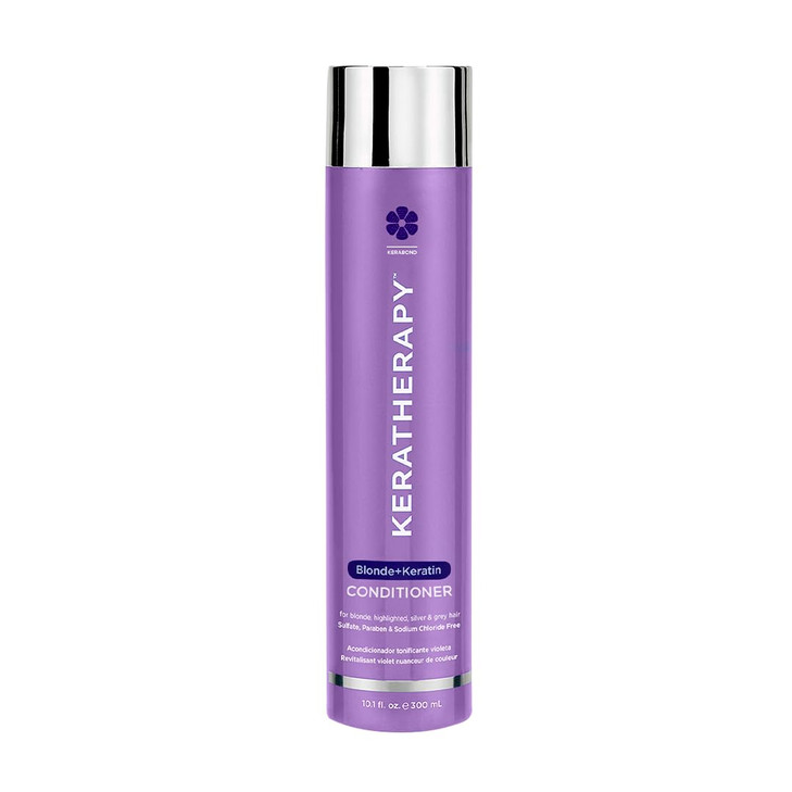 Keratherapy Keratin Infused Totally Blonde Violet Toning Conditioner 10.1 Fl. Oz.