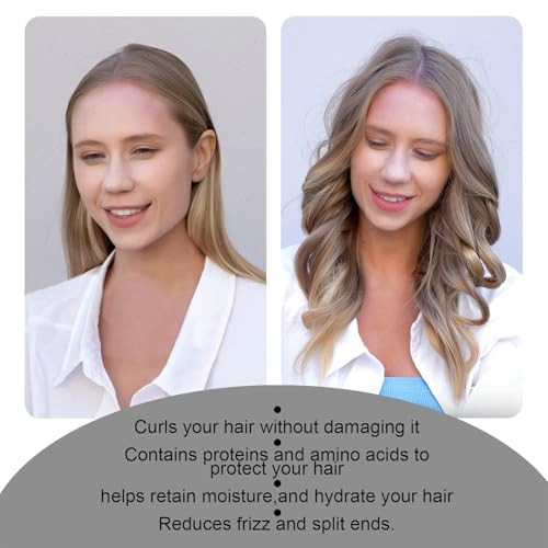 Corated Heatless Curling Rod Headband No Heat Silk Ribbon Rollers For Overnight Sleeping Curls Styling Kit With Hair Clips And Scrunchie