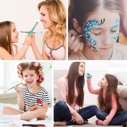 11Pcs Makeup Brushes Set Stocking Stuffers For Kids Teen Girls Women