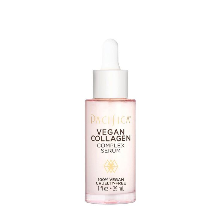 Pacifica Vegan Collagen Complex Face Serum Anti Aging Hydrating Serum W Hyaluronic Acid For Plumping And Firming Collagen Boosting Facial
