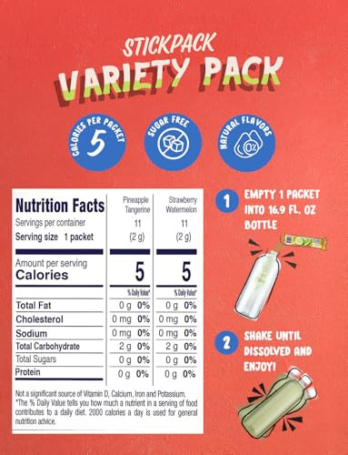 Klass Aguas Frescas Classic Variety Zero Sugar Drink Mix 44 Sticks