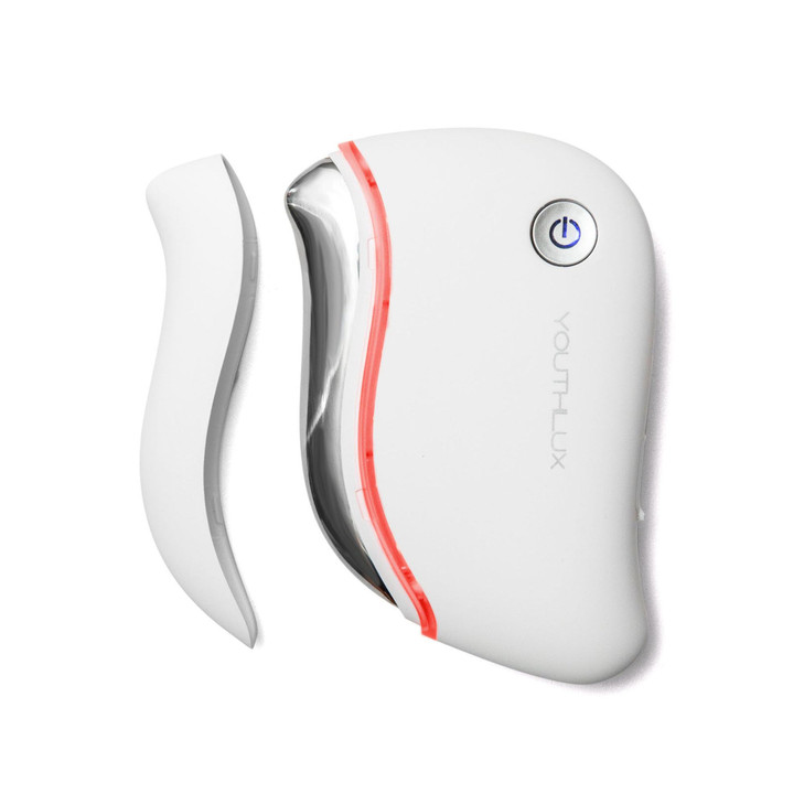 Youthlux Prosculpt Heated Gua Sha Facial Massager Electric Guasha Tool For Face Sculpting Relaxation And Skincare Soothing Vibration Facial